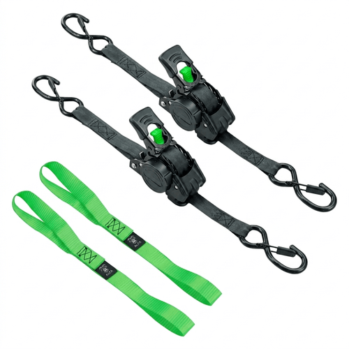 Eslingas de Amarre 548 kg — Pack 2 unidades 3m x 2,5cm | Cargo Alfa - Cargo Alfa